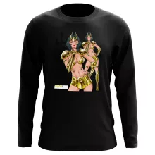 T-Shirt à manches longues Manga « La Sublime Princesse née sous le Signe du Capricorne ! » – Parodie Cosplay Girls