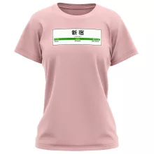 T-shirt Femme « Gare de Shinjuku ! » – Parodie Japon Gares