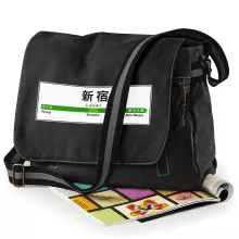 Sac à bandoulière « Gare de Shinjuku ! » – Parodie Japon Gares
