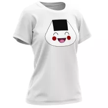 T-shirt Femme « Onigiri-chan (Version content !) » – Parodie Japon Culture
