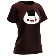 T-shirt Femme « Onigiri-chan (Version content !) » – Parodie Japon Culture