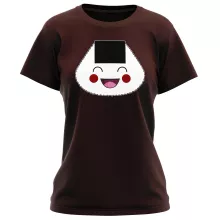 T-shirt Femme « Onigiri-chan (Version content !) » – Parodie Japon Culture