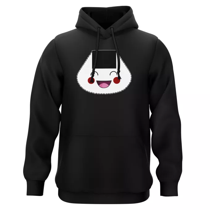 Sweat-shirts à Capuche Parodie Japon Culture Onigiri-chan (Version content !)