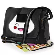 Sac à bandoulière « Onigiri-chan (Version content !) » – Parodie Japon Culture