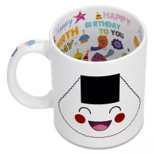 Mug « Onigiri-chan (Version content !) » – Parodie Japon Culture