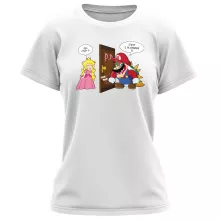 T-shirt Femme Bowser « C'est l'plombier ! » – Parodie Super Mario