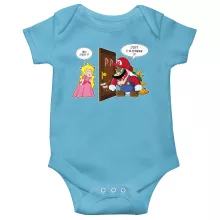Body bébé Bowser « C'est l'plombier ! » – Parodie Super Mario