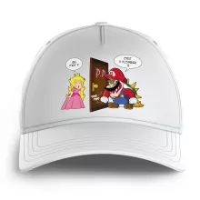 Casquette Enfant Bowser « C'est l'plombier ! » – Parodie Super Mario