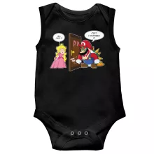 Body bébé sans manches Parodies Jeux Vidéo