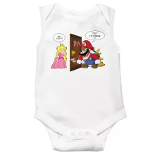 Body bébé Bowser « C'est l'plombier ! » – Parodie Super Mario