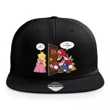 Casquette Bowser « C'est l'plombier ! » – Parodie Super Mario