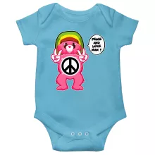 Baby Bodysuit “Peace and Love - Reggae Version” – The Care Bears parody