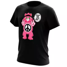 T-Shirt “Peace and Love - Hippie Version” – The Care Bears parody