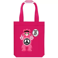 Borsa Tote Bag in cotone organico Parodie di Manga