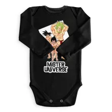 Son-Goku Langärmliges Baby Strampler “Son-Goku, Vegeta und Broly” – Parodie auf Dragon Ball Z
