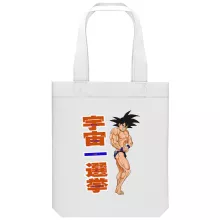 totebag Sangoku « Mister Univers - Candidat N° 11 » – Parodie Dragon Ball Z