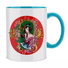 Mug Japon « La Geisha et le Dragon (Ryumi) ! » – Parodie Japon Culture