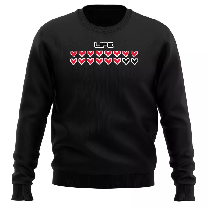 Felpe Paoridia videogiochi Pixel Life Pixel Design
