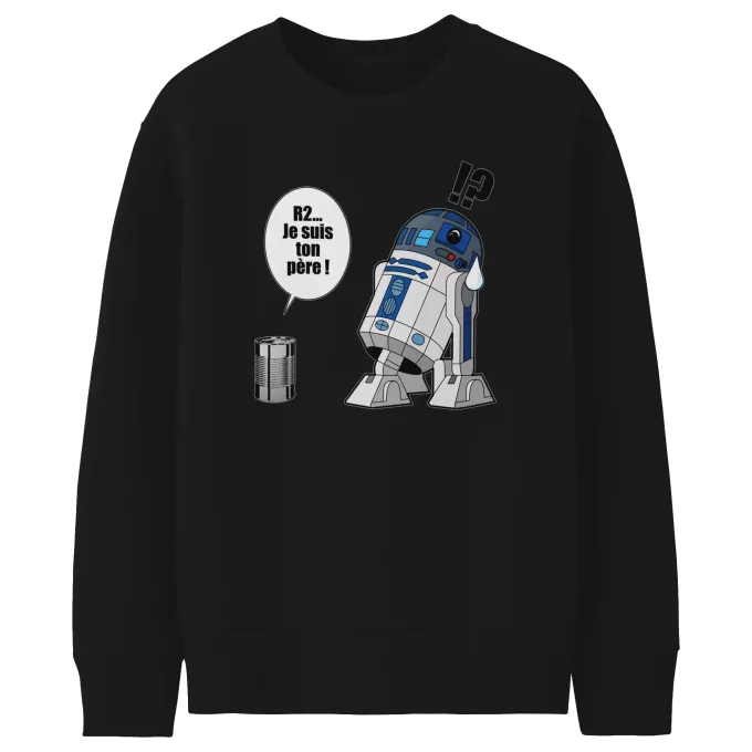 Pulls Enfants Parodie Star Wars Boîte de conserve ... - R2-D2 - Je suis ton père