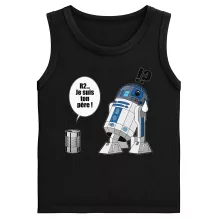 Débardeurs Enfants R2-D2 « Boîte de conserve ... » – Parodie Star Wars