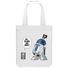 totebag R2-D2 « Boîte de conserve ... » – Parodie Star Wars