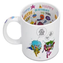 Mug Shun « Faisons l'Amour, pas la Guerre !! » – Parodie Saint Seiya