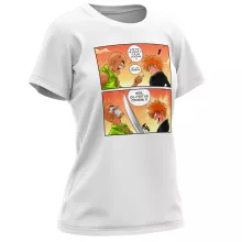 T-shirt Femme Ichigo Kurosaki « Non, ça c'est un couteau ! » – Parodie Bleach