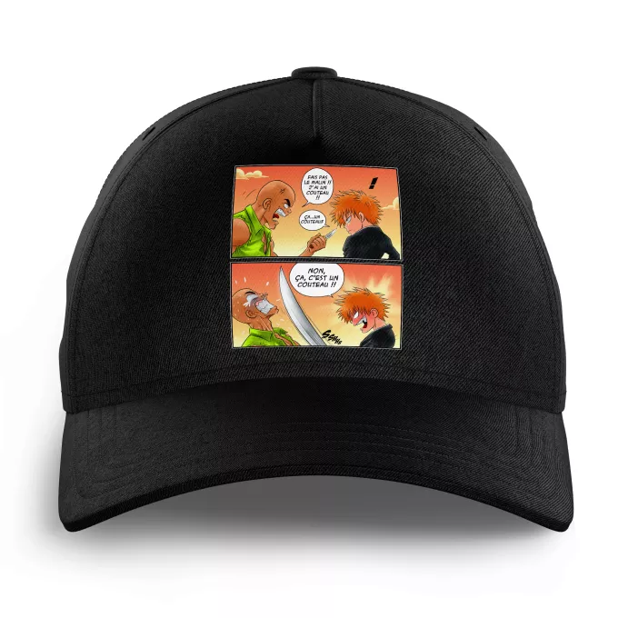 Casquettes Enfants Parodie Bleach Non, ça c'est un couteau ! - Ichigo Kurosaki