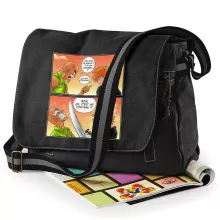 Sac à bandoulière Ichigo Kurosaki « Non, ça c'est un couteau ! » – Parodie Bleach