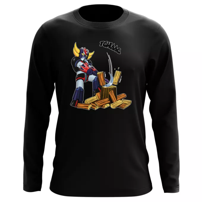 T-Shirts de manga comprida Paródia UFO Robot Grendizer UFO Robot Grendizer