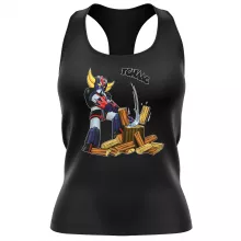 Camisola de alças Mulher – UFO Robot Grendizer de parodia