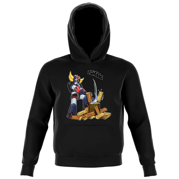 Camisolas com capuz para crianças Paródia UFO Robot Grendizer UFO Robot Grendizer