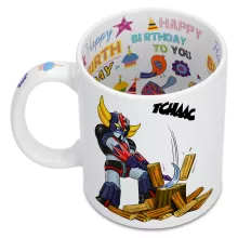 Caneca – UFO Robot Grendizer de parodia