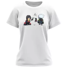 T-shirt Femme Kakashi « Combat de Ninjas ! » – Parodie Naruto