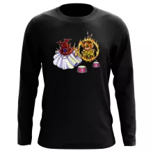 Pegasus Seiya Long Sleeve Top “Pegasus Seiya, Leo Aiolia and The Pope” – Knights of the Zodiac - Saint Seiya parody