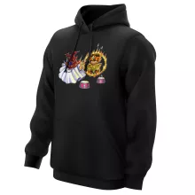 Pegasus Seiya Kapuzenpullover “Pegasus Seiya, Aiolia des Löwen und der Pope” – Parodie auf Saint Seiya