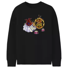 Pegasus Seiya Kinder Pullover “Pegasus Seiya, Aiolia des Löwen und der Pope” – Parodie auf Saint Seiya