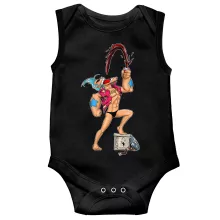 Mouwloos Babyromper Manga-parodieën