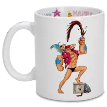 Tazza Franky “Franky e Braccio di Ferro” – Parodia dei One Piece