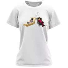 T-shirt Femme Olivier Atone « Son meilleur ami...!? » – Parodie Olive et Tom - Captain Tsubasa