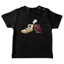 T-shirt bébé Olivier Atone « Son meilleur ami...!? » – Parodie Olive et Tom - Captain Tsubasa
