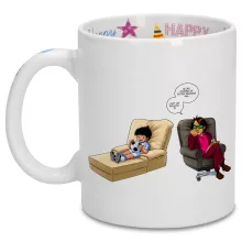 Mug Olivier Atone « Son meilleur ami...!? » – Parodie Olive et Tom - Captain Tsubasa