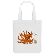 totebag Kyubi « Petit joueur ! » – Parodie Naruto