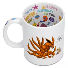 Mug Kyubi « Petit joueur ! » – Parodie Naruto