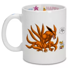 Mug Kyubi « Petit joueur ! » – Parodie Naruto