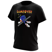 T-shirt “Sonic the Hedgehog” – Sonic de parodia
