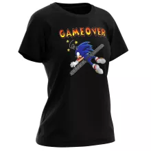 Women T-shirt – Sonic parody