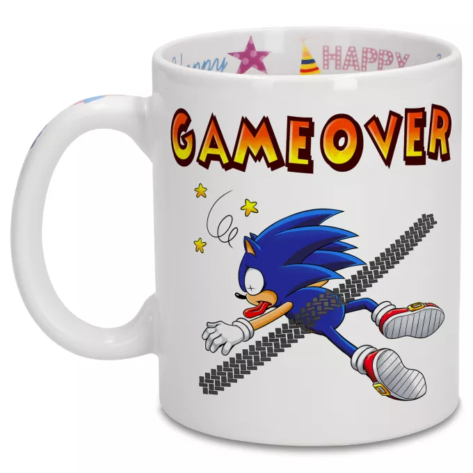 Tazze di compleanno Paoridia Sonic Sonic