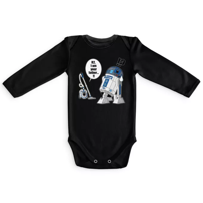Body bebè a maniche lunghe Paoridia Star Wars R2-D2