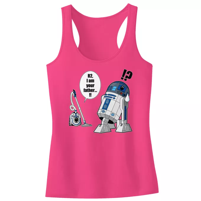 kinderen meisjes Tank Tops Parodie Star Wars R2-D2